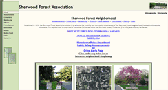 Desktop Screenshot of forestneighbors.org